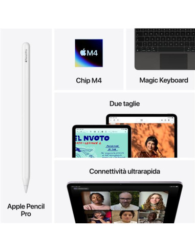 IPAD AIR 13" WF CL 128GB - PUR