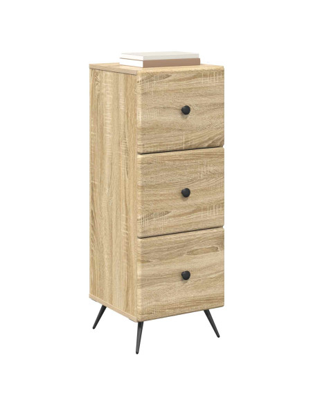 Mobile con Cassetti Rovere Sonoma 33 x 34,5 x 90 cm
