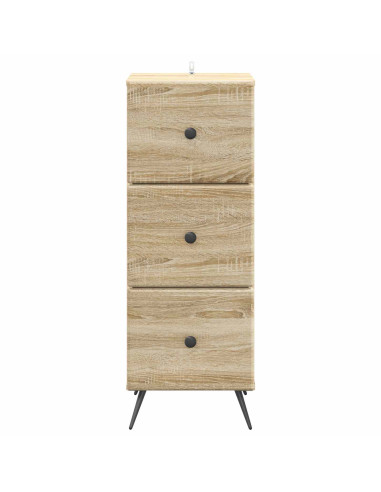 Mobile con Cassetti Rovere Sonoma 33 x 34,5 x 90 cm