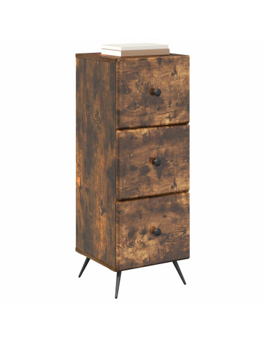 Mobile con Cassetti Rovere Fumo 33 x 34,5 x 90 cm
