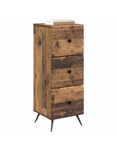 Mobile con Cassetti Legno antico 33 x 34,5 x 90 cm