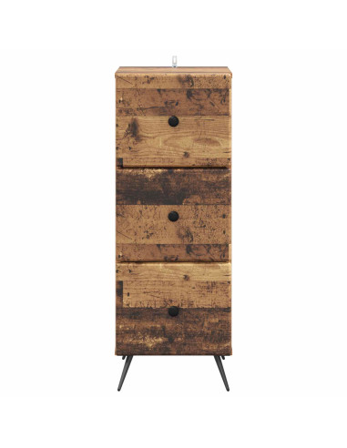 Mobile con Cassetti Legno antico 33 x 34,5 x 90 cm