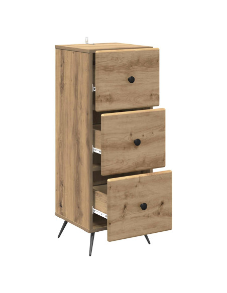 Mobile con Cassetti Rovere Artigianale 33 x 34,5 x 90 cm