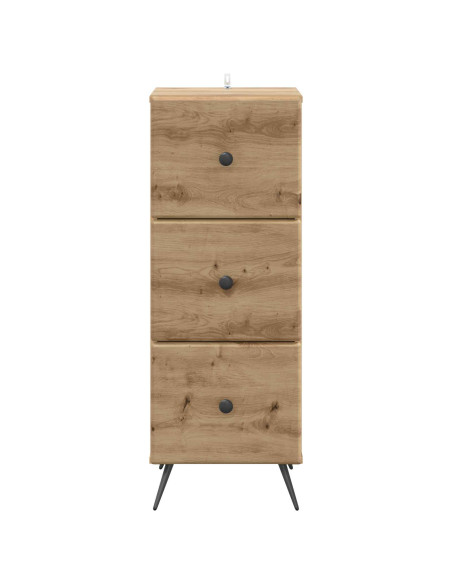Mobile con Cassetti Rovere Artigianale 33 x 34,5 x 90 cm