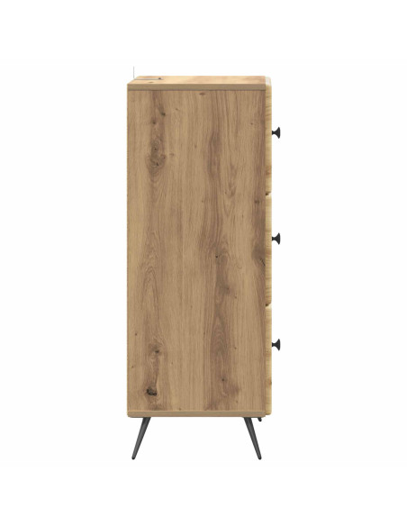 Mobile con Cassetti Rovere Artigianale 33 x 34,5 x 90 cm