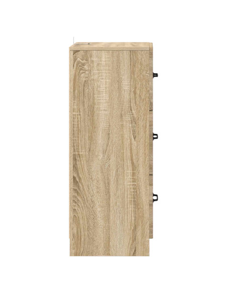 Mobile con Cassetti Rovere Sonoma 33 x 34,5 x 87 cm