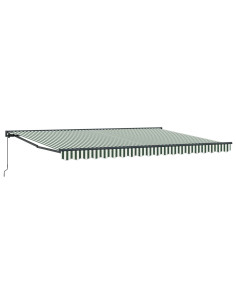 Struttura della tenda Verde e Bianco 450 × 300 cm 2