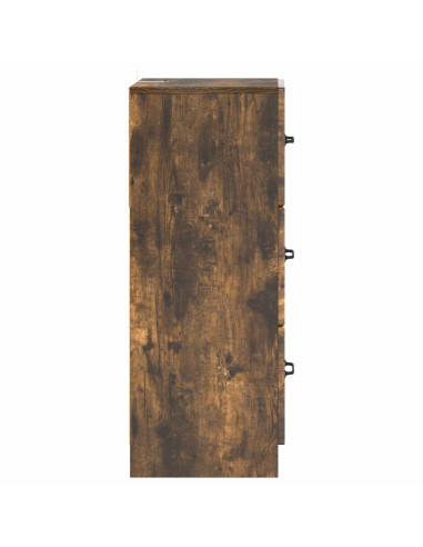 Mobile con Cassetti Rovere Fumo 33 x 34,5 x 87 cm