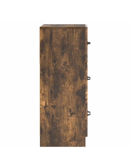 Mobile con Cassetti Rovere Fumo 33 x 34,5 x 87 cm