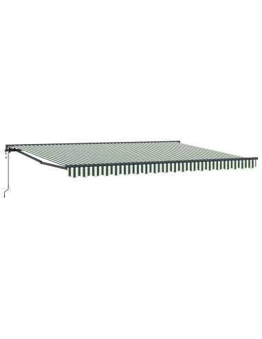 Struttura della tenda Verde e Bianco 450 × 300 cm