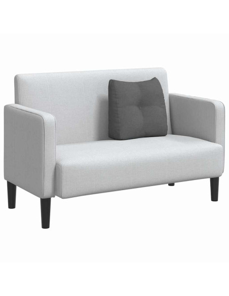 Cuscino per Schiena Grigio scuro 45 x 24 x 50 cm Tessuto