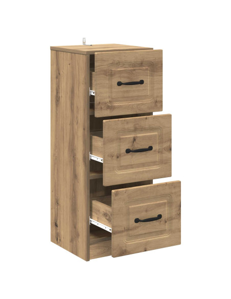 Mobile con Cassetti Rovere Artigianale 33 x 34,5 x 87 cm