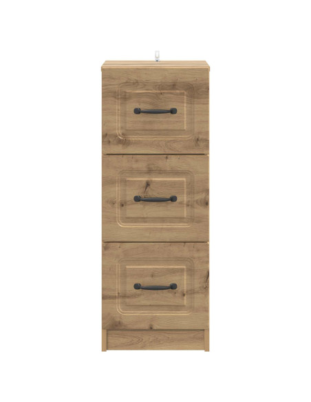 Mobile con Cassetti Rovere Artigianale 33 x 34,5 x 87 cm