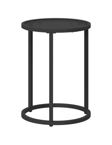 Set di Tavolini da Caffè 2 pcs 55 x 55 x 45 cm acciaio