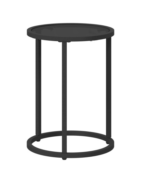Set di Tavolini da Caffè 2 pcs 55 x 55 x 45 cm acciaio