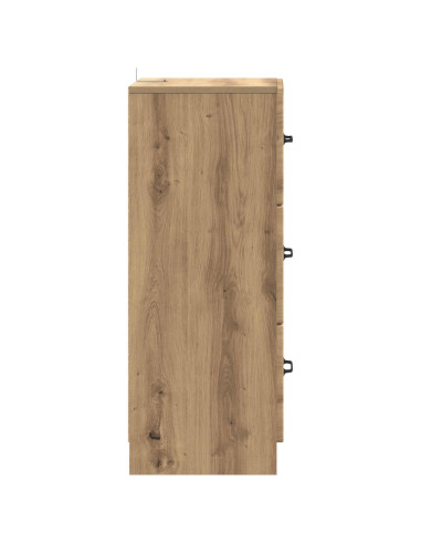 Mobile con Cassetti Rovere Artigianale 33 x 34,5 x 87 cm