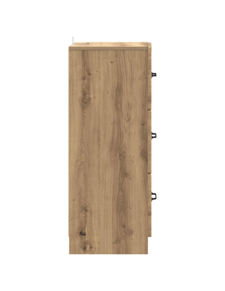 Mobile con Cassetti Rovere Artigianale 33 x 34,5 x 87 cm