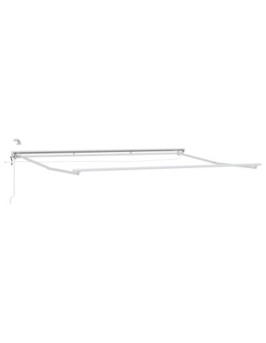 Tettuccio Elettrico Retrattile Arancione e Nero 5 × 3,5 m