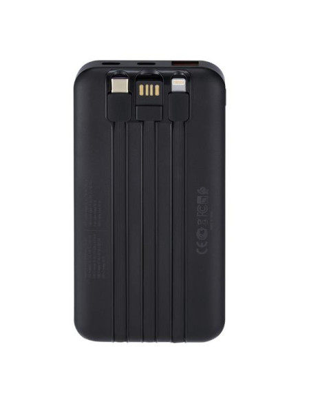 POWER BANK 10000 MAH NERA TYPE-C