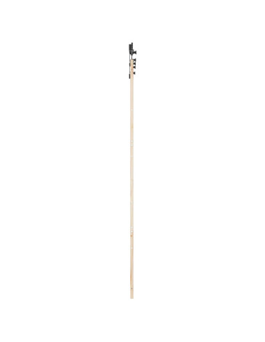 Porta scorrevole Naturale 80 x 208 cm Legno Massello di Pino