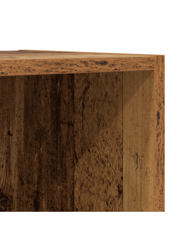 Set mobile TV 2 pcs Legno vecchio 37 x 37 x 107 cm