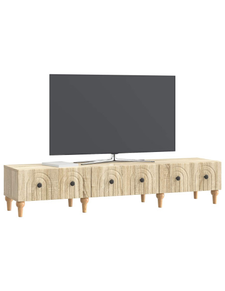 Mobile TV Rovere Sonoma 147 x 34,5 x 30 cm Legno ingegnerizzato