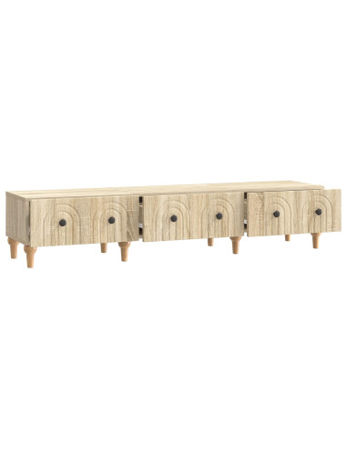Mobile TV Rovere Sonoma 147 x 34,5 x 30 cm Legno ingegnerizzato