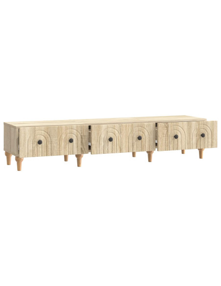 Mobile TV Rovere Sonoma 147 x 34,5 x 30 cm Legno ingegnerizzato