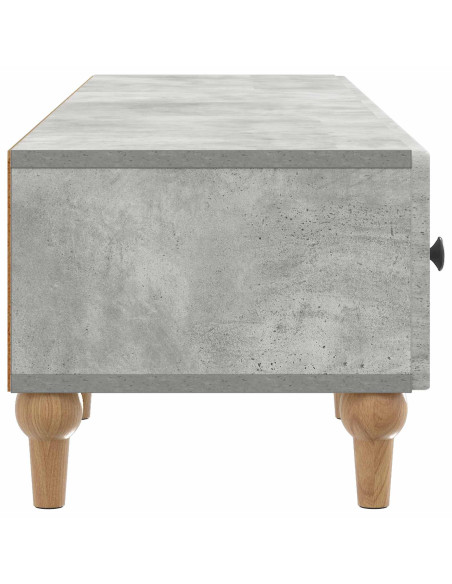 Mobile TV con cassetto Grigio Cemento 147 x 34,5 x 30 cm