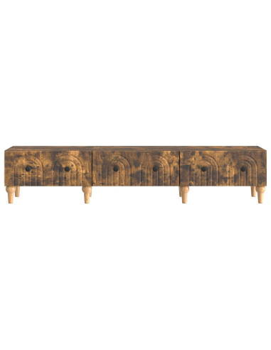 Mobile TV Rovere Fumo 147 x 34,5 x 30 cm Legno ingegnerizzato