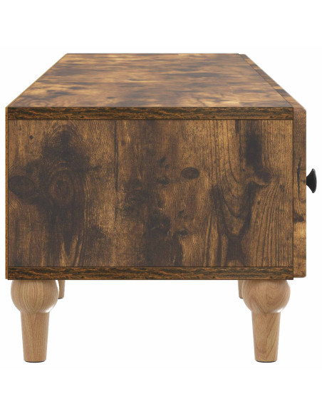 Mobile TV Rovere Fumo 147 x 34,5 x 30 cm Legno ingegnerizzato