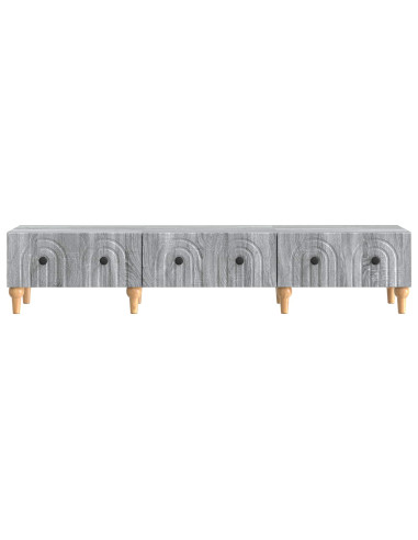 Mobile TV Grigio Sonoma 147 x 34,5 x 30 cm Legno ingegnerizzato