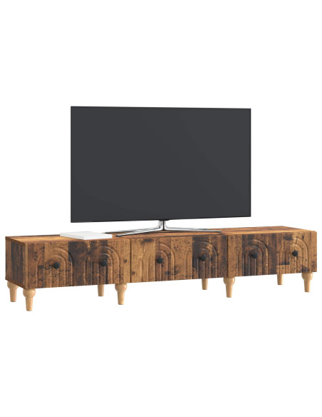 Mobile TV Legno antico 147 x 34,5 x 30 cm Legno ingegnerizzato