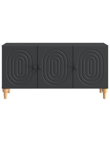Mobile TV Nero 99 x 34,5 x 50 cm Legno ingegnerizzato
