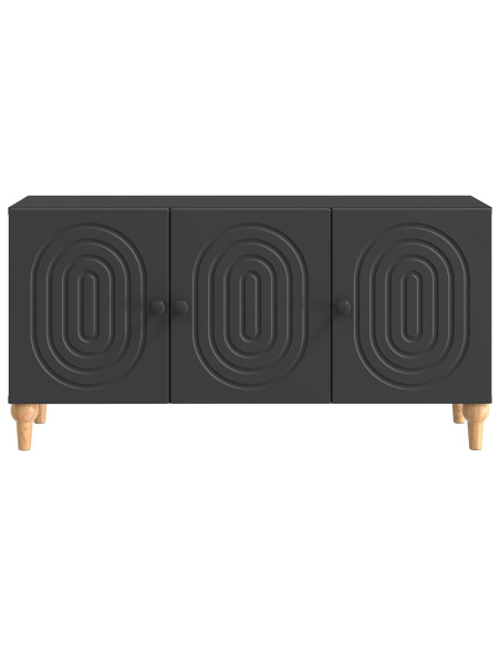 Mobile TV Nero 99 x 34,5 x 50 cm Legno ingegnerizzato