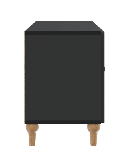 Mobile TV Nero 99 x 34,5 x 50 cm Legno ingegnerizzato
