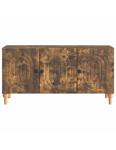 Mobile TV Rovere Fumo 99 x 34,5 x 50 cm Legno ingegnerizzato