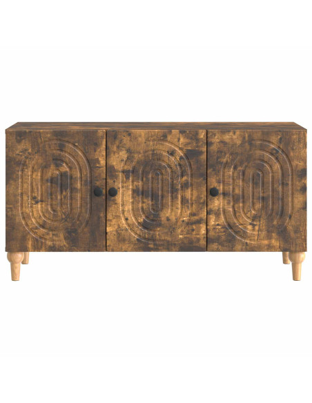 Mobile TV Rovere Fumo 99 x 34,5 x 50 cm Legno ingegnerizzato