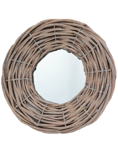 Specchi 3 pz 15 cm in Vimini