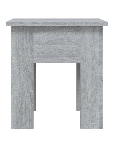 Tavolino da Salotto Grigio Sonoma 40x40x42 cm in Truciolato