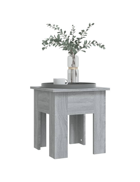 Tavolino da Salotto Grigio Sonoma 40x40x42 cm in Truciolato