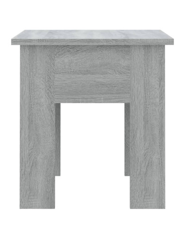 Tavolino da Salotto Grigio Sonoma 40x40x42 cm in Truciolato
