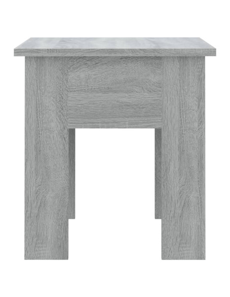 Tavolino da Salotto Grigio Sonoma 40x40x42 cm in Truciolato