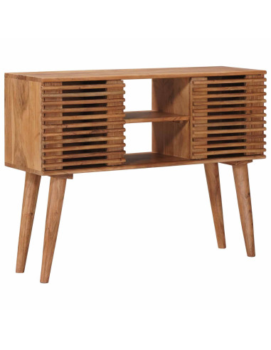 Tavoli da Fine con archiviazione Naturale 100 x 30 x 75 cm