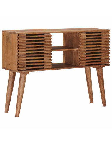 Tavoli da Fine con archiviazione Naturale 100 x 30 x 75 cm