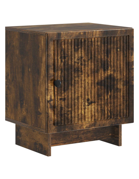 Armadio da Notte 2 pcs Rovere Fumo 43 x 34,5 x 50 cm