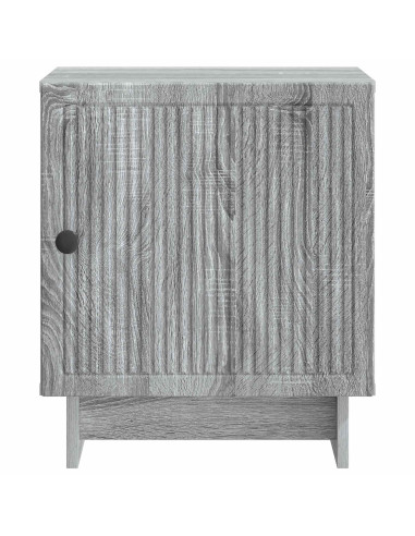 Armadio da Notte Grigio Sonoma 43 x 34,5 x 50 cm