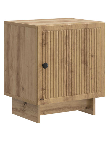 Armadio da Notte 2 pcs Rovere Artigianale 43 x 34,5 x 50 cm