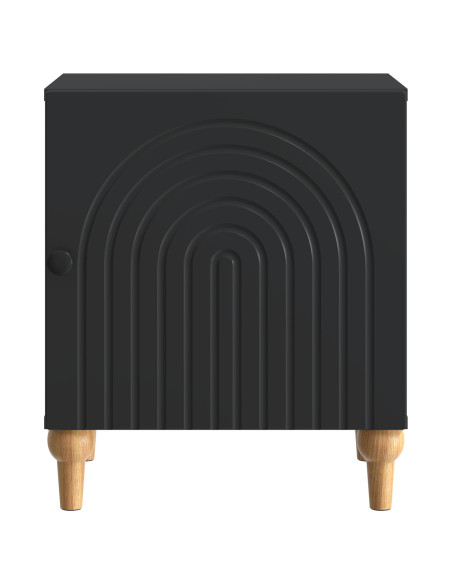 Armadio da Notte 2 pcs Nero 43 x 34,5 x 50 cm
