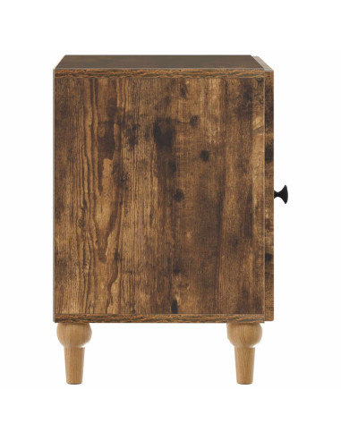 Armadio da Notte Rovere Fumo 43 x 34,5 x 50 cm